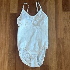 NWOT Hey Shape Women's White Bodysuit